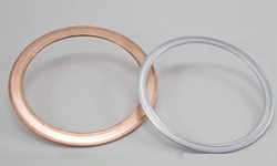 What are the best practices for storing and handling double jacket gaskets?